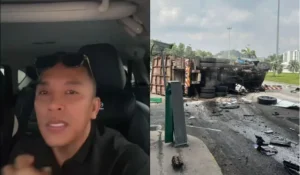 “Dia menangis, meraung, tanya anak” – Saksi Kongsi Detik Menyakitkan di Plaza Tol Bukit Kajang