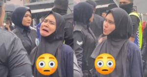 Air mata atau air lakonan?  Netizen tak puas hati tengok reaksi Rafidah