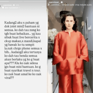 “Nak Amal Ke Nak Viral?” – Individu Pertikai Misi SUMUD, Netizen Balas Pedas