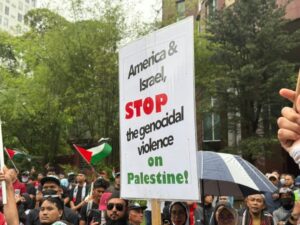 Hujan Lebat Tak Halang Ribuan Sertai Himpunan Global Sumud
