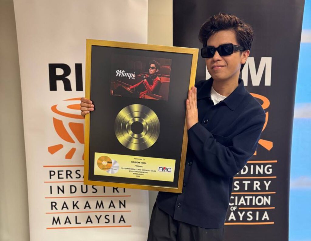 Lagu “Mimpi” Meletup Lagi! Haqiem Rusli Raih Anugerah Emas RIM