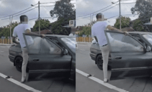 “Apa Pasal Lu Lari?!”- Pemandu Vellfire Naik Angin, Tendang Pakcik Warga Emas Undang Kecaman Netizen