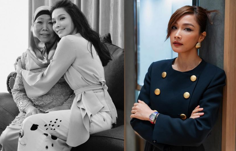 “Raya Tetap Rasa Lain…”, Scha Alyahya Masih Dalam Proses Terima Kehilangan Ibu