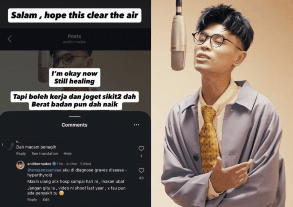 “Orang Nampak Kurus Terus Tuduh Bukan-Bukan”, Andi Bernadee Dedah Sebenar Punca Berat Badan Turun