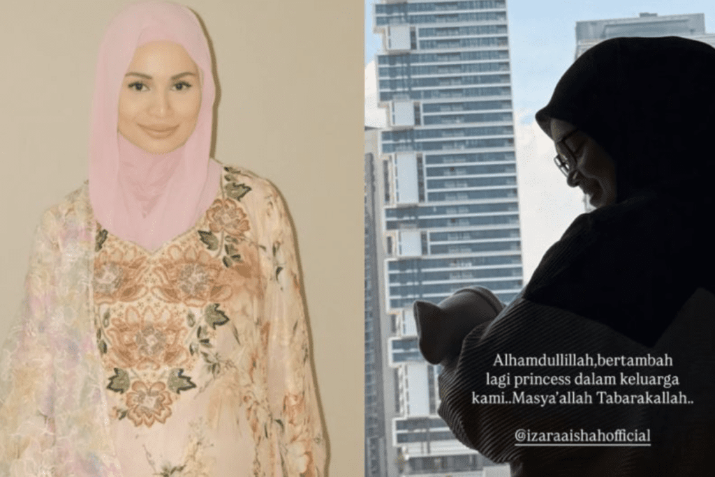 Family Makin Meriah! Izara Aishah Selamat Bersalin Anak Ketiga, TokTi Teruja Dapat Cucu Lagi