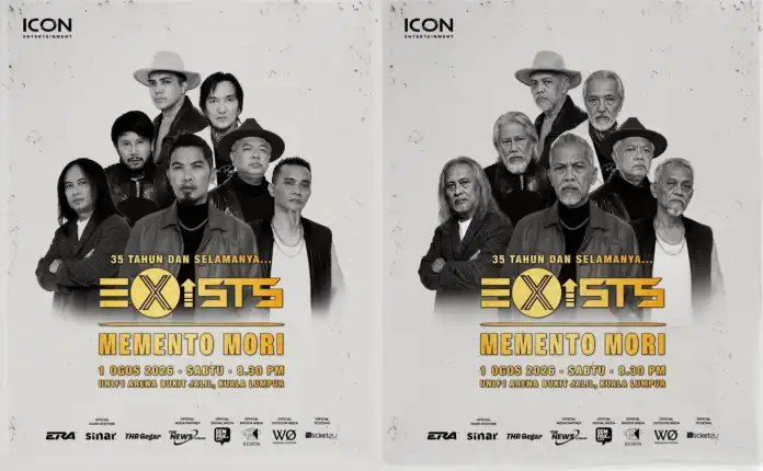 Konsert Exists “Memento Mori” Rai 35 Tahun, Gabung Semula 7 Anggota Asal Jadi Tumpuan