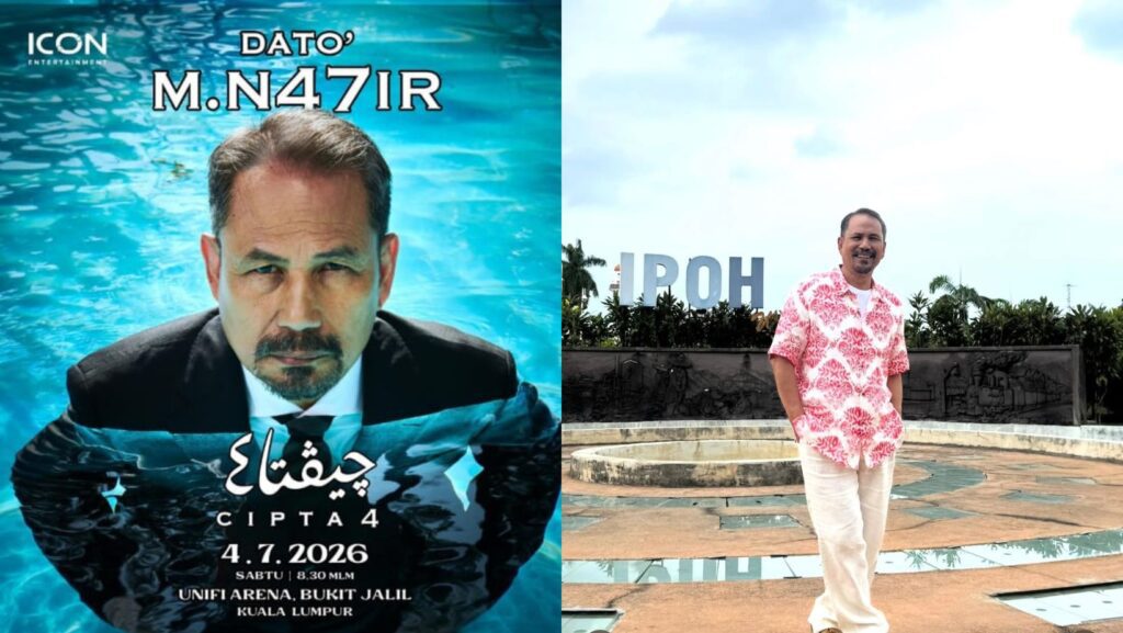 Birthday M. Nasir Tahun Ni Lain Macam, Konsert Cipta 4 Siap Bawa Melly Goeslaw!