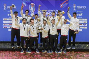 Malaysia Julang Piala Dunia Sepak Takraw, PM Bangga Semangat Luar Biasa Anak Watan