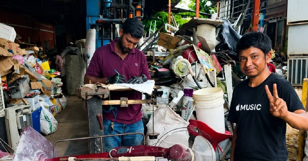 “Asal Halal”, Amir Raja Lawak Tak Malu Jual Besi Buruk Cari Rezeki