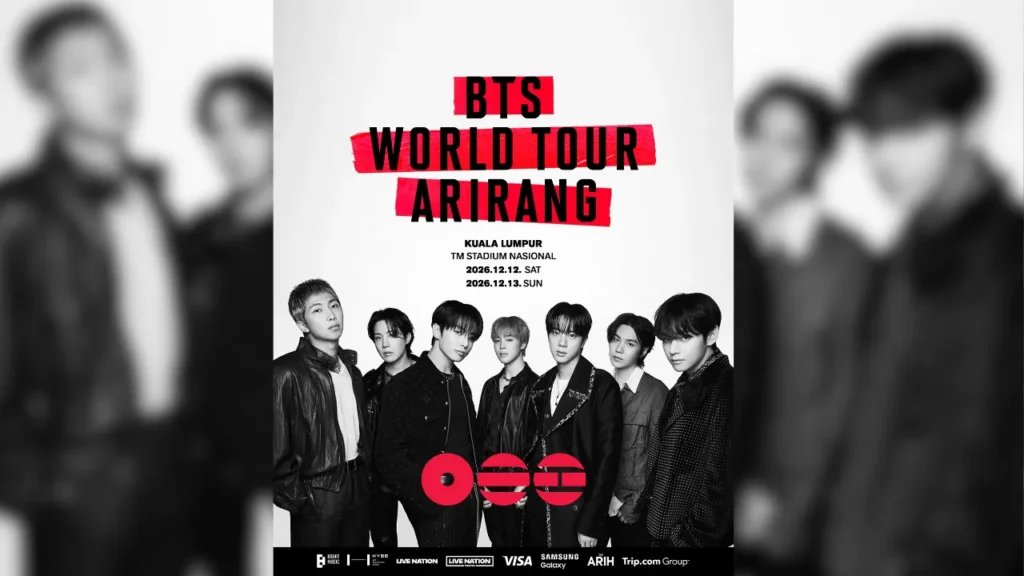Bersedia Untuk ‘Battle’ Tiket! BTS World Tour ‘ARIRANG’ Di Malaysia Mula Jual 3 Jun